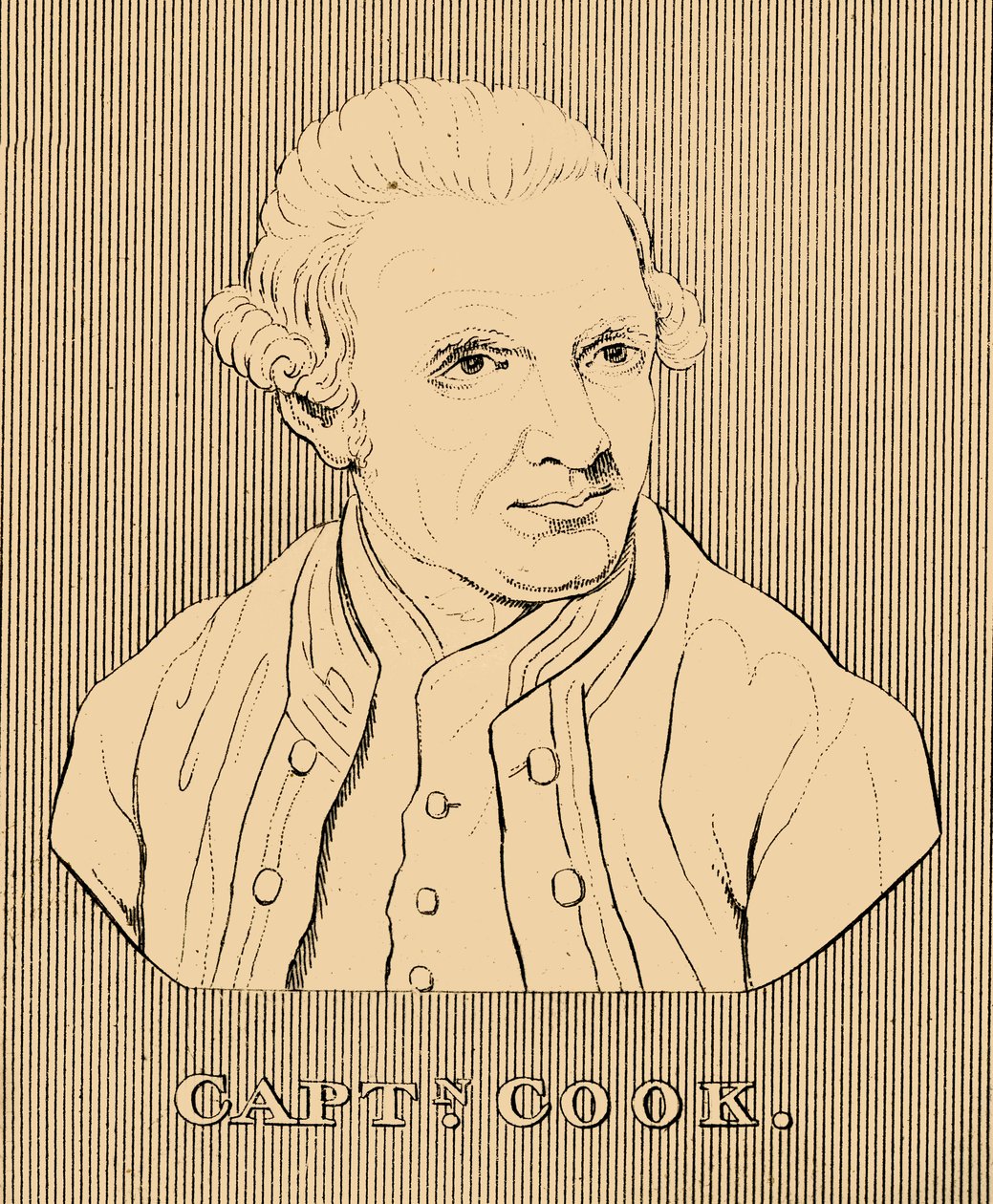 Kapitän Cook, 1728-1779, 1830 von Unbekannt