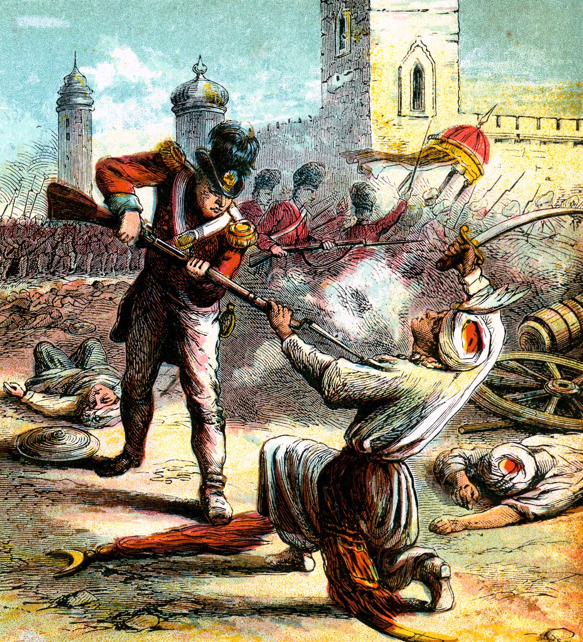 Eroberung von Seringapatam, 1799 von Unbekannt
