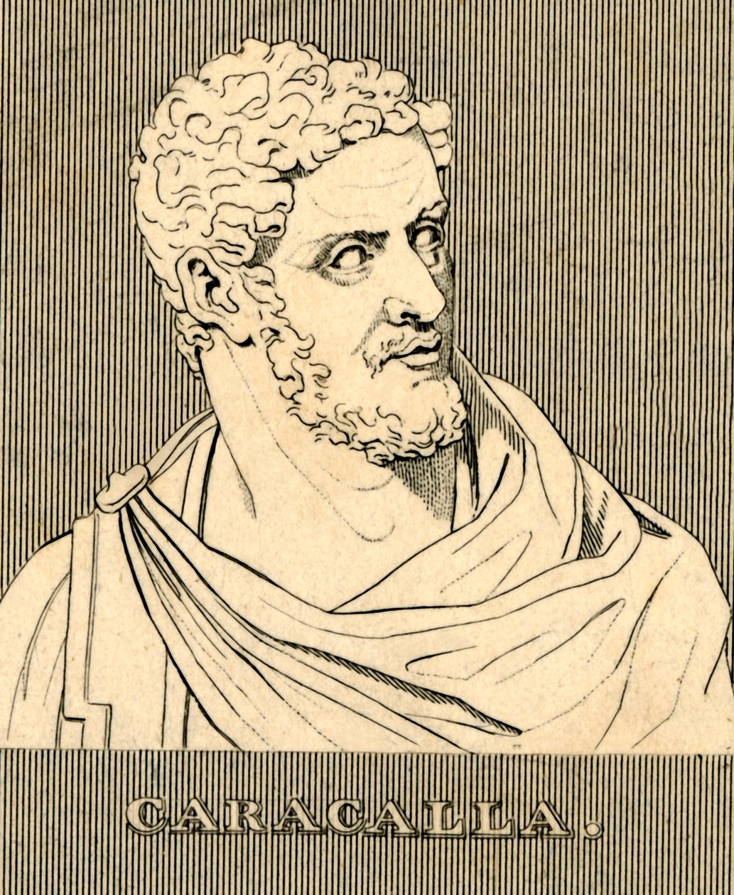 Caracalla, 188-217 n. Chr., 1830 von Unbekannt