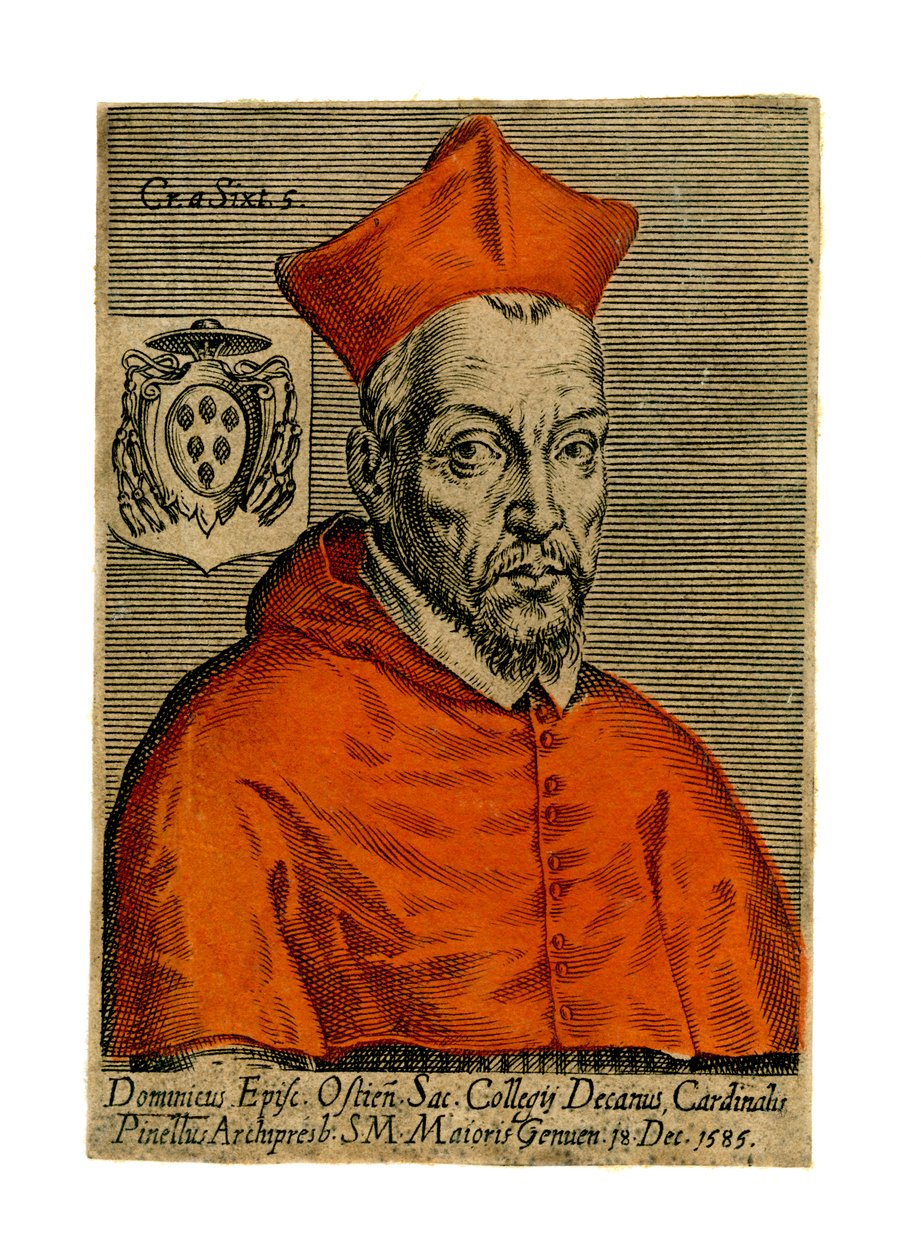 Kardinal Pinette, 1585 von Unbekannt
