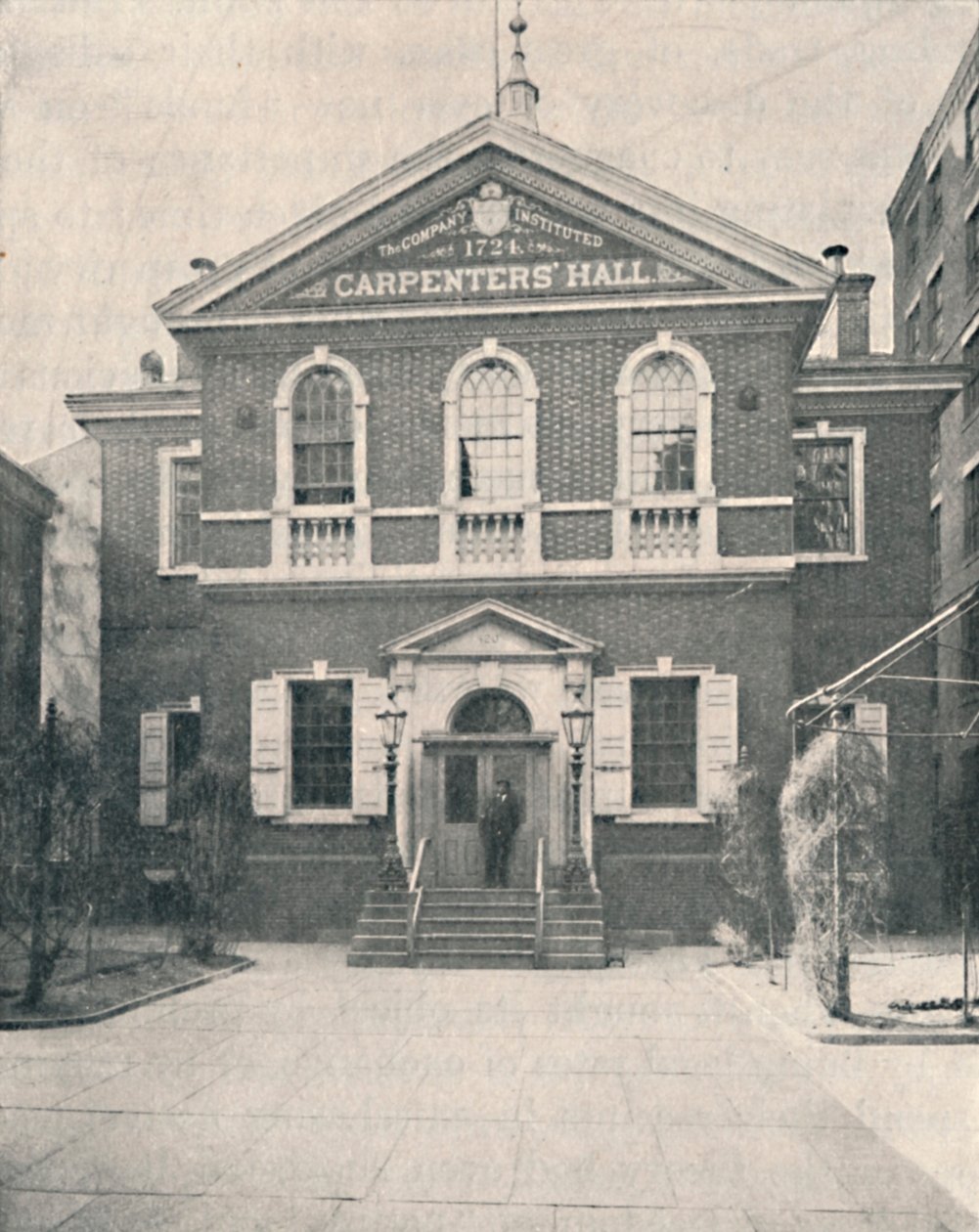 Carpenters Hall, Philadelphia, 1904 von Unbekannt
