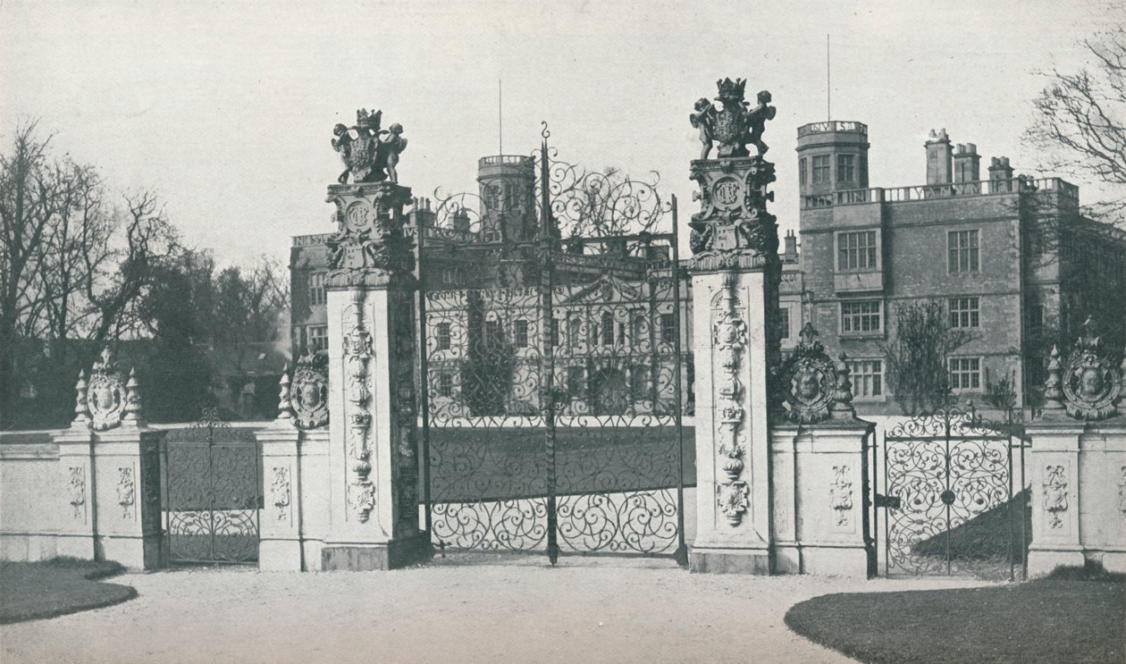 Castle Ashby, Northants, ca. 1915 von Unbekannt