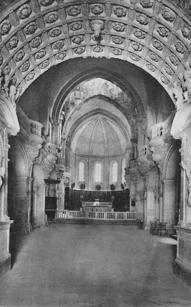 Kathedrale von Avignon - Innenansicht von Unbekannt