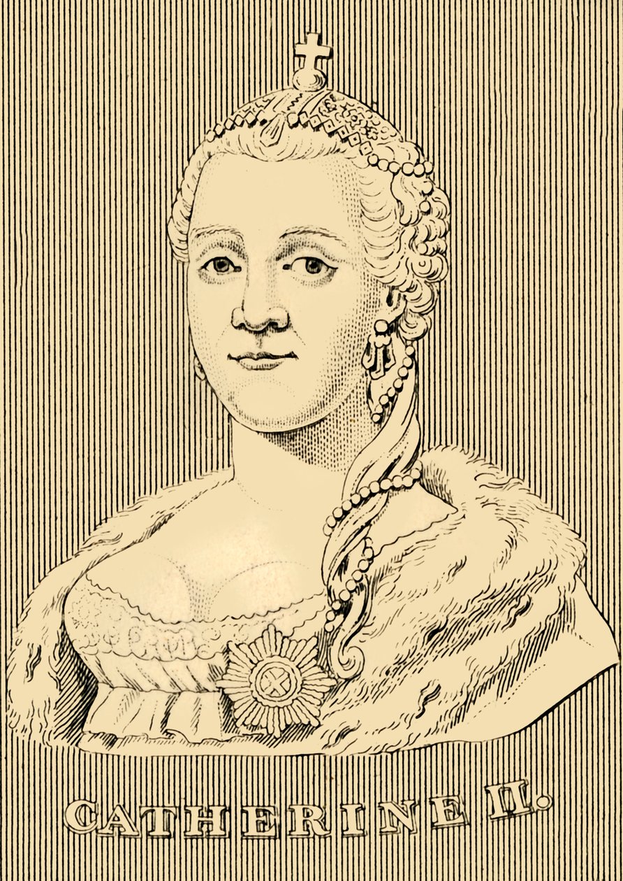 Katharina II., 1729-1796, 1830 von Unbekannt