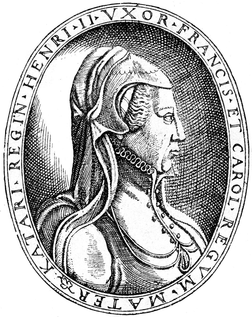 Catherine de Medici von Unbekannt