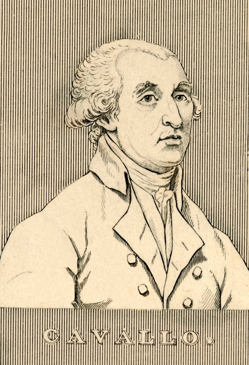 Cavallo, 1749-1809, 1830 von Unbekannt