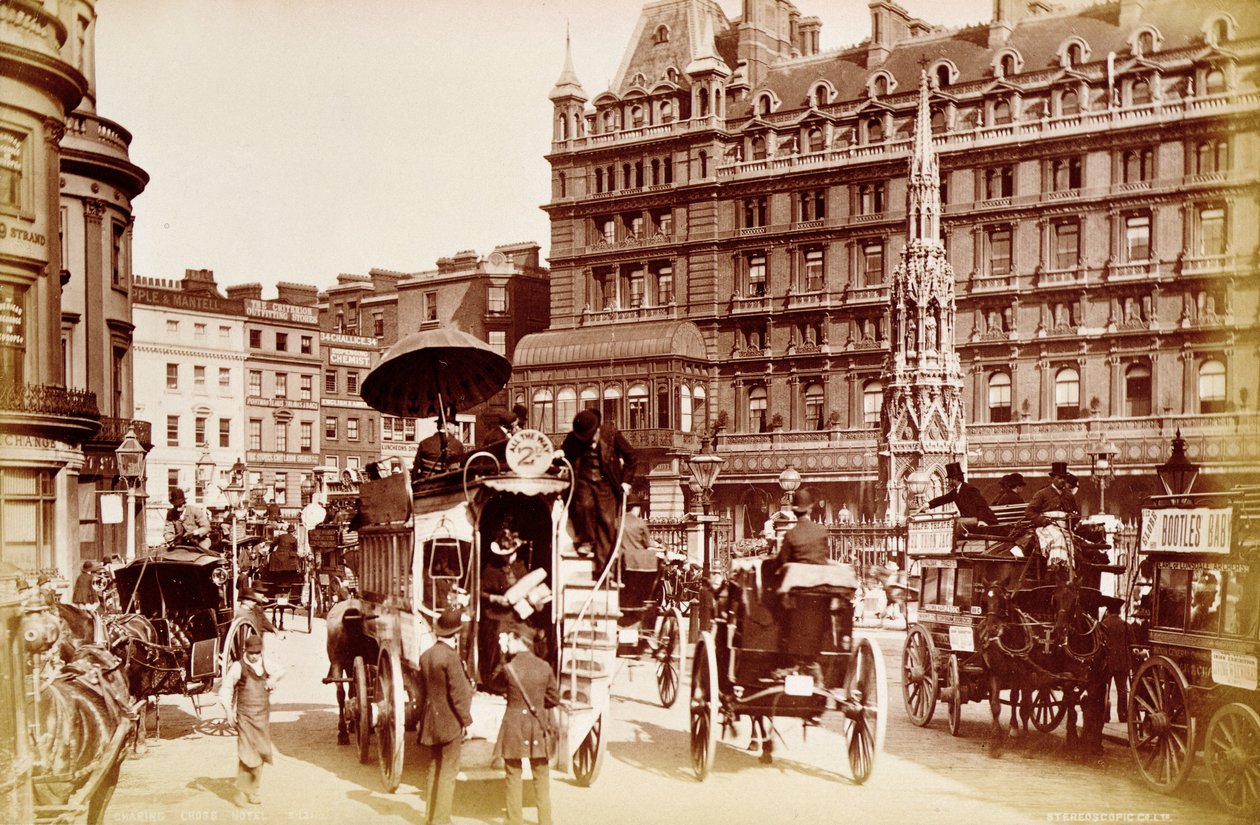 Charing Cross, London, ca. 1900 von Unbekannt