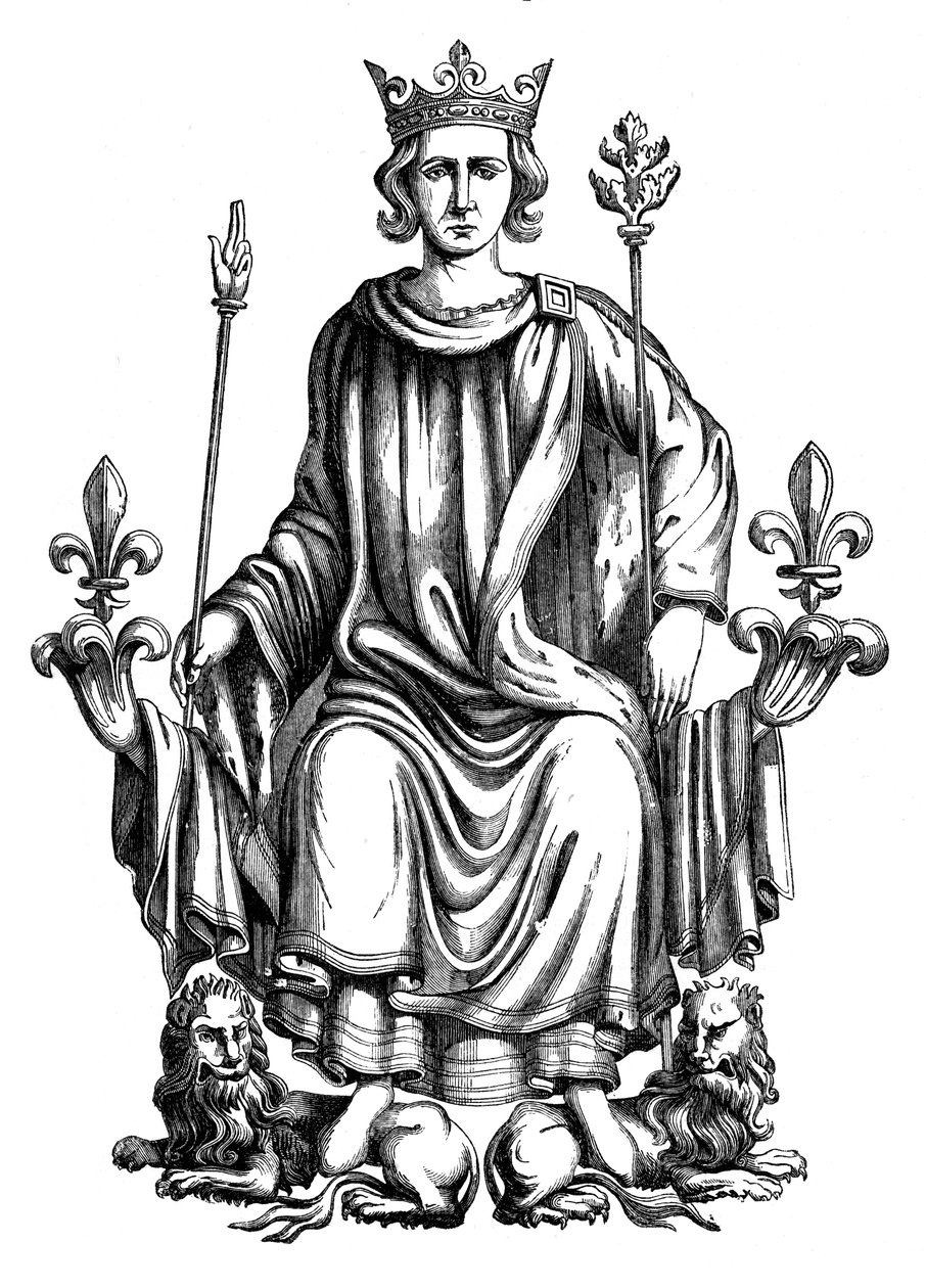 Karl VI., 14. Jahrhundert, 1870 von Unbekannt