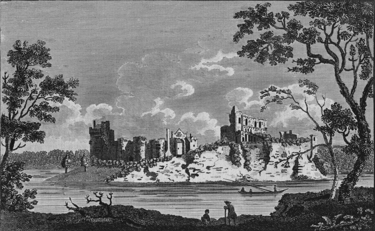 Chepstowe Castle, 19. Jahrhundert von Unbekannt