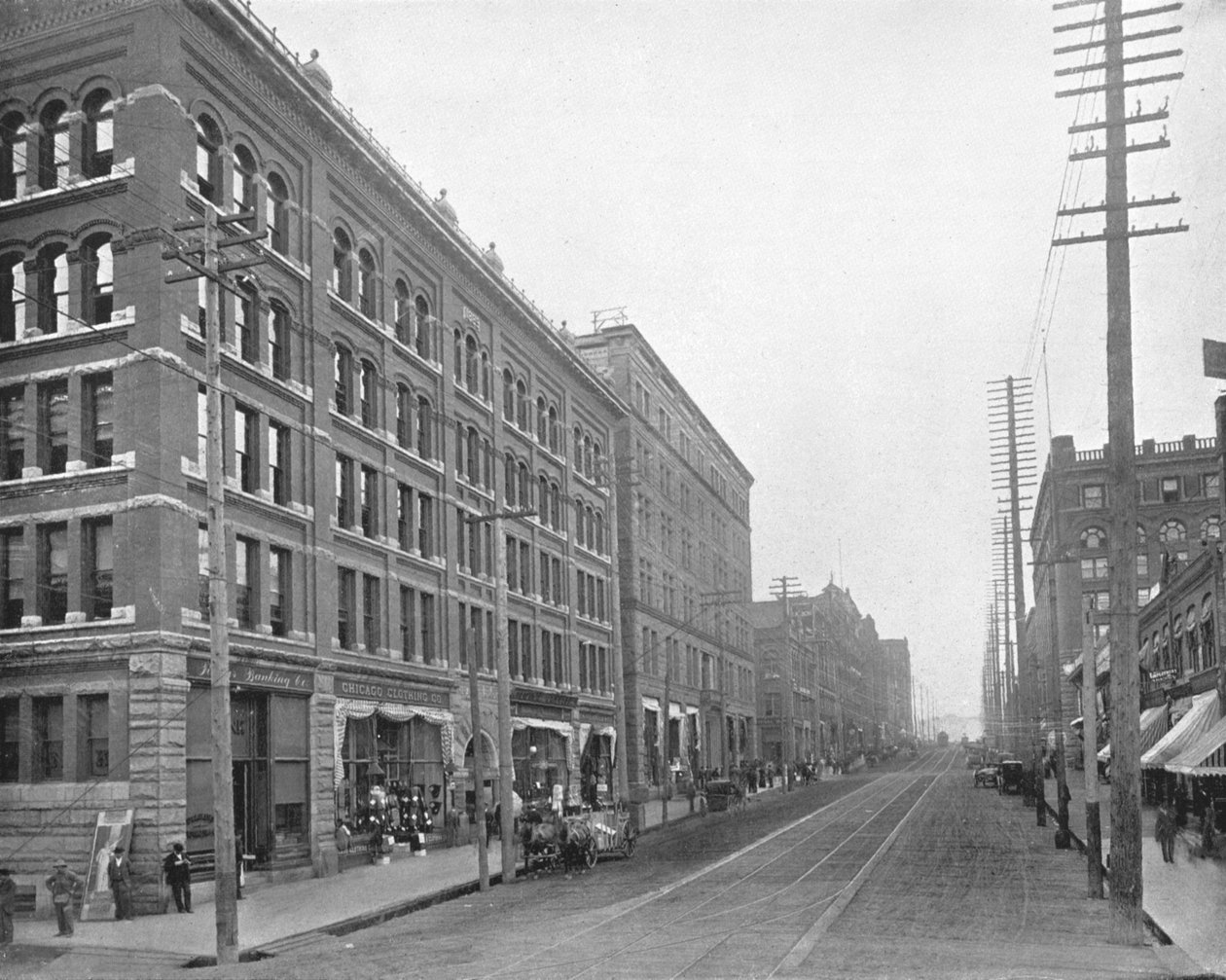 Cherry Street, Seattle, Washington, USA, um 1900 von Unbekannt