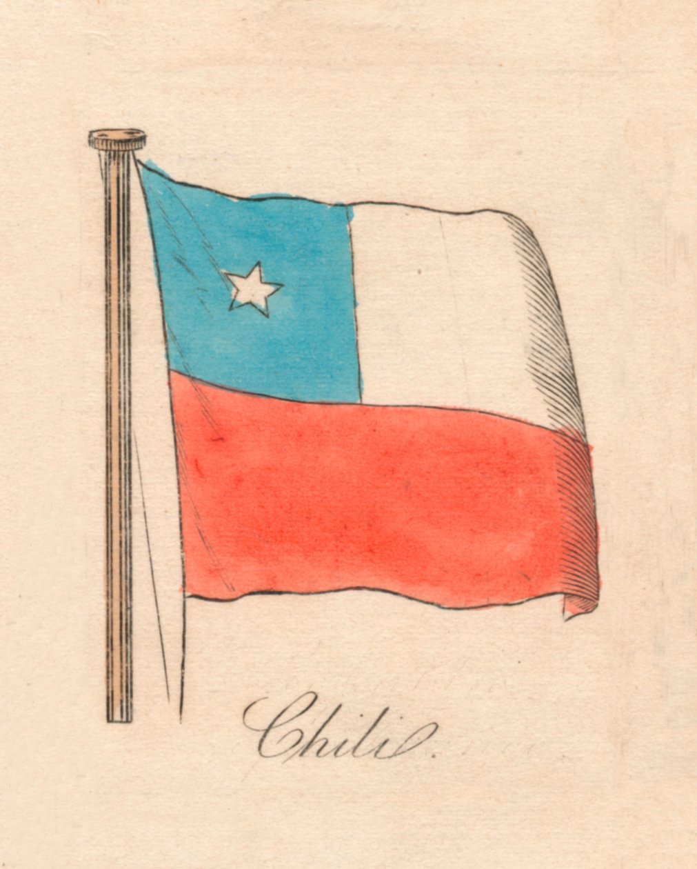 Chile, 1838 von Unbekannt