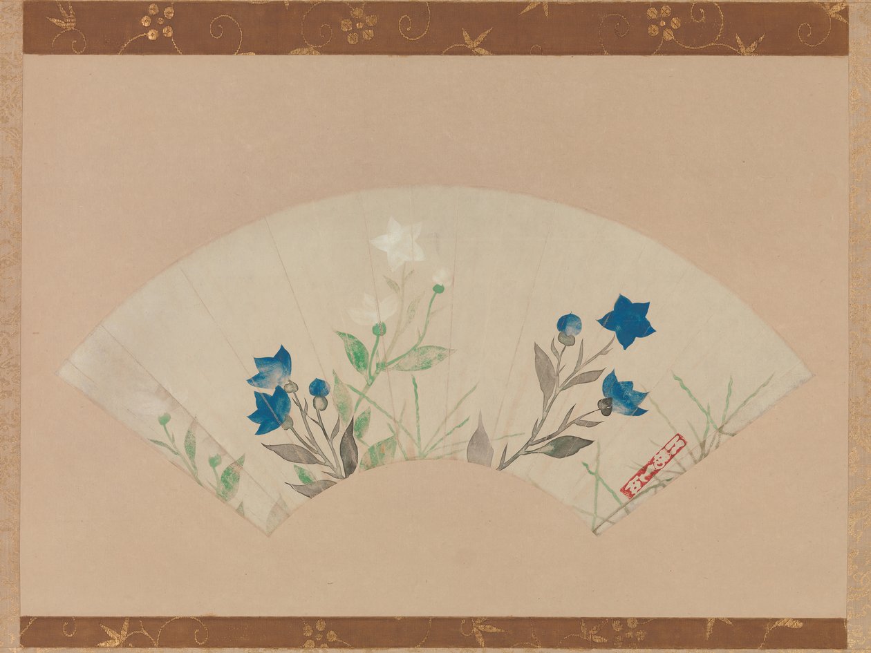 Chinesische Glockenblumen von Unbekannt