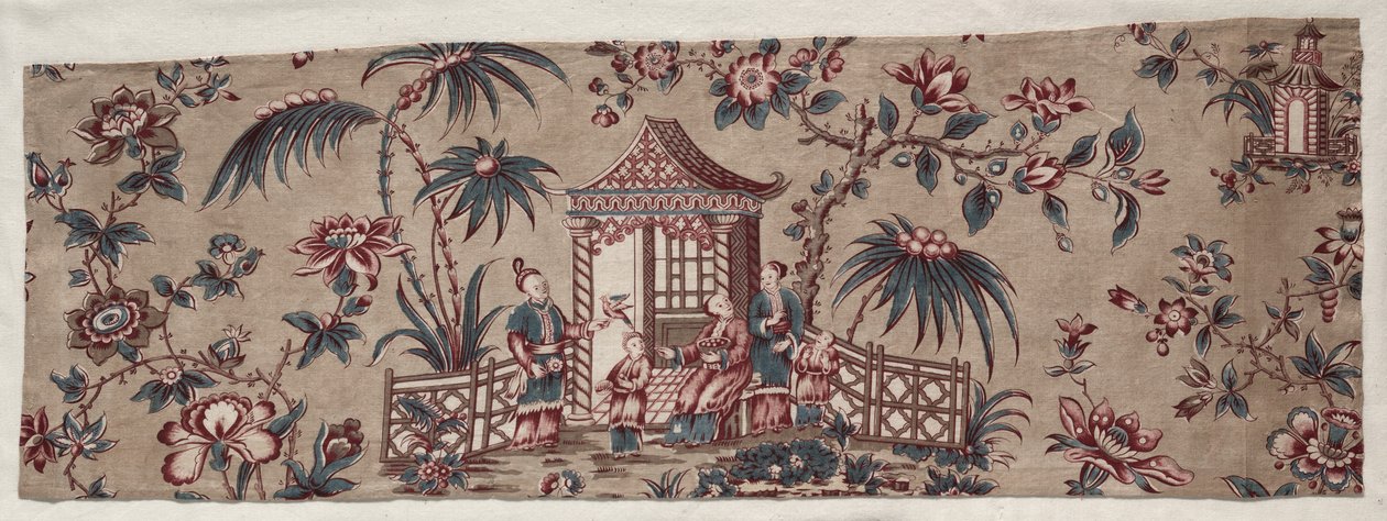 Chinoiserie-Design, frühes 19. Jahrhundert von Unbekannt