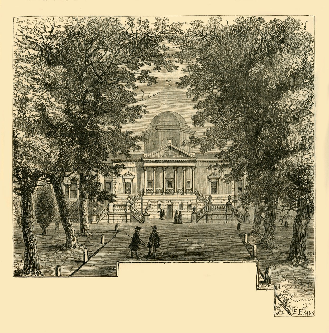 Chiswick House von Unbekannt