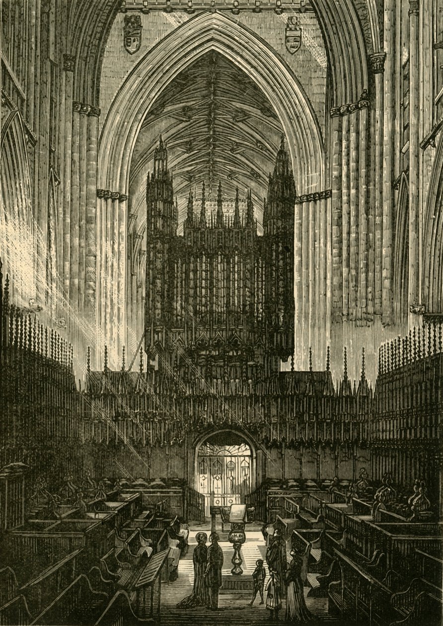 Chor von York Minster von Unbekannt