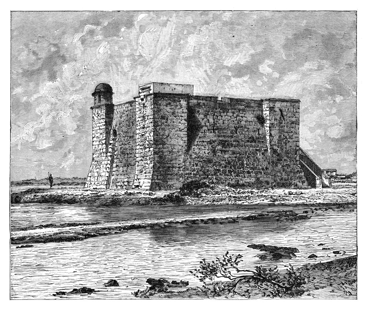 Chorrera-Turm, Havanna, Kuba, um 1890 von Unbekannt