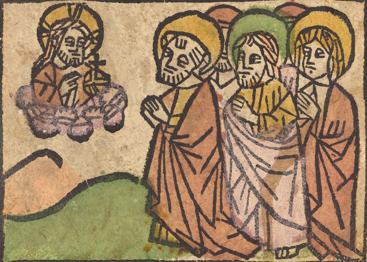 Christus erscheint den Aposteln, ca. 1460-1470 von Unbekannt