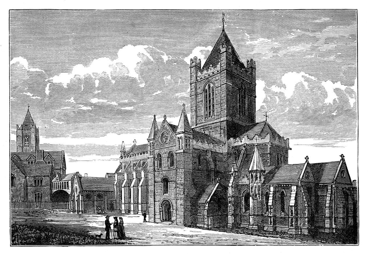Christ Church Cathedral, Dublin, Irland von Unbekannt