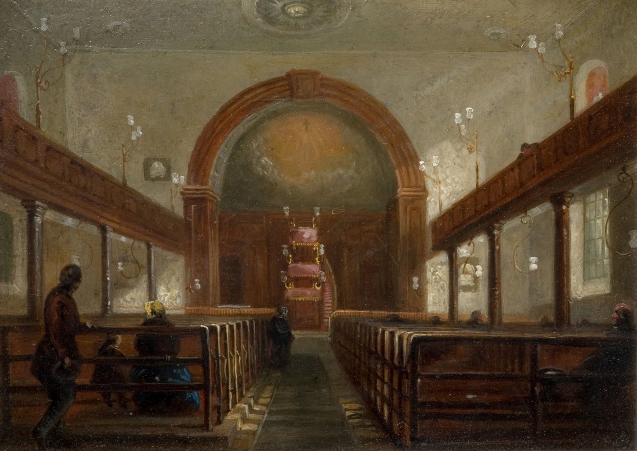 Christ Church New Street, 1840-1860 von Unbekannt