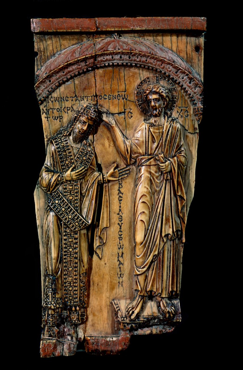 Christus krönt Kaiser Konstantin VII., 945 von Unbekannt