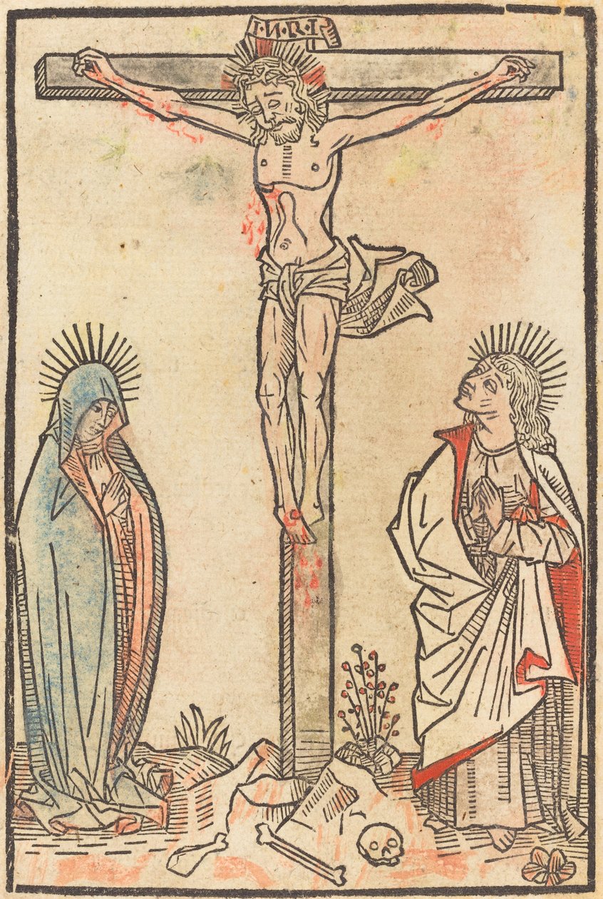 Christus am Kreuz, ca. 1490 von Unbekannt