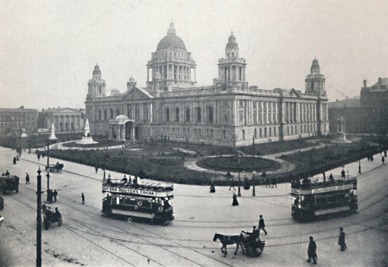 Rathaus, Belfast, 1917 von Unbekannt