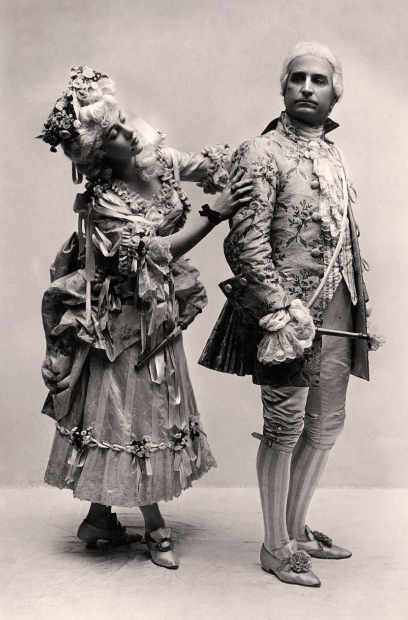 Clara Dow und Henry Lytton in Iolanthe, 1907 von Unbekannt