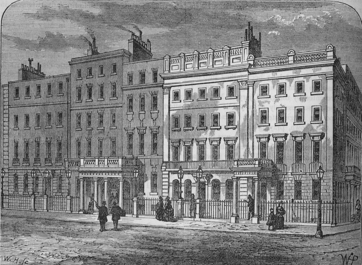 Claridges Hotel, Mayfair, Westminster, London, ca. 1877-1878 von Unbekannt