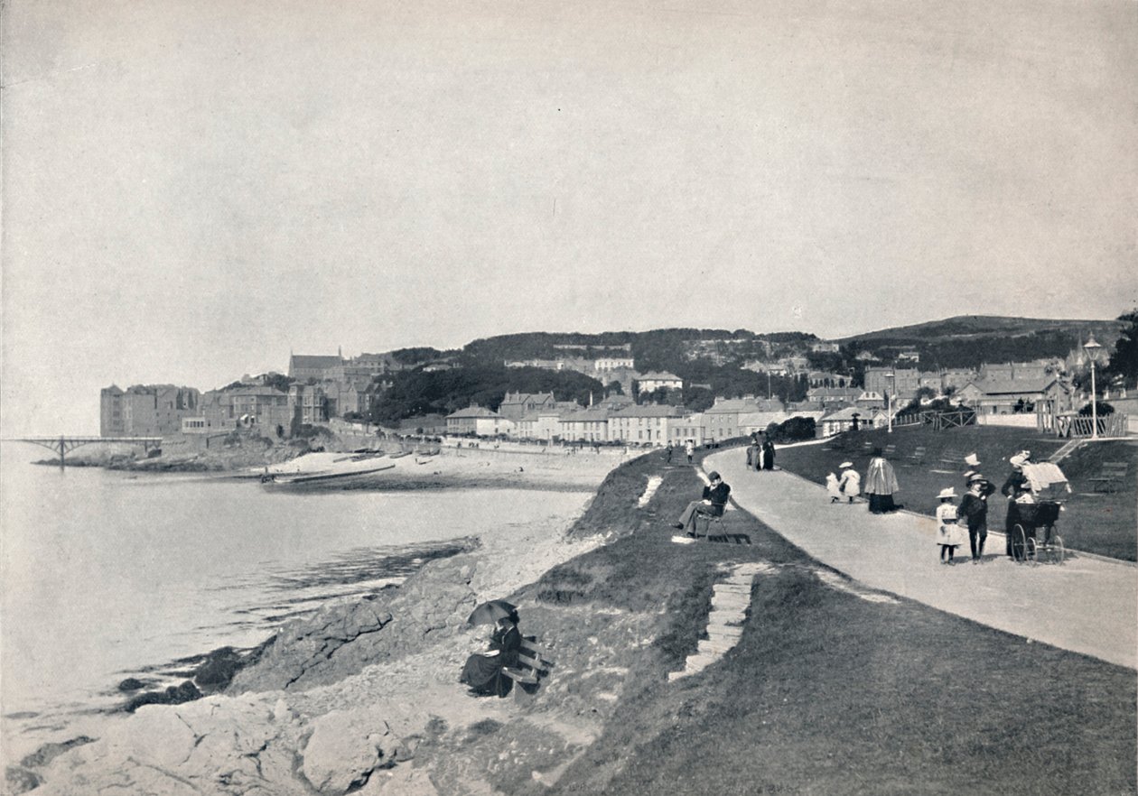Clevedon - Der grüne Strand, 1895 von Unbekannt
