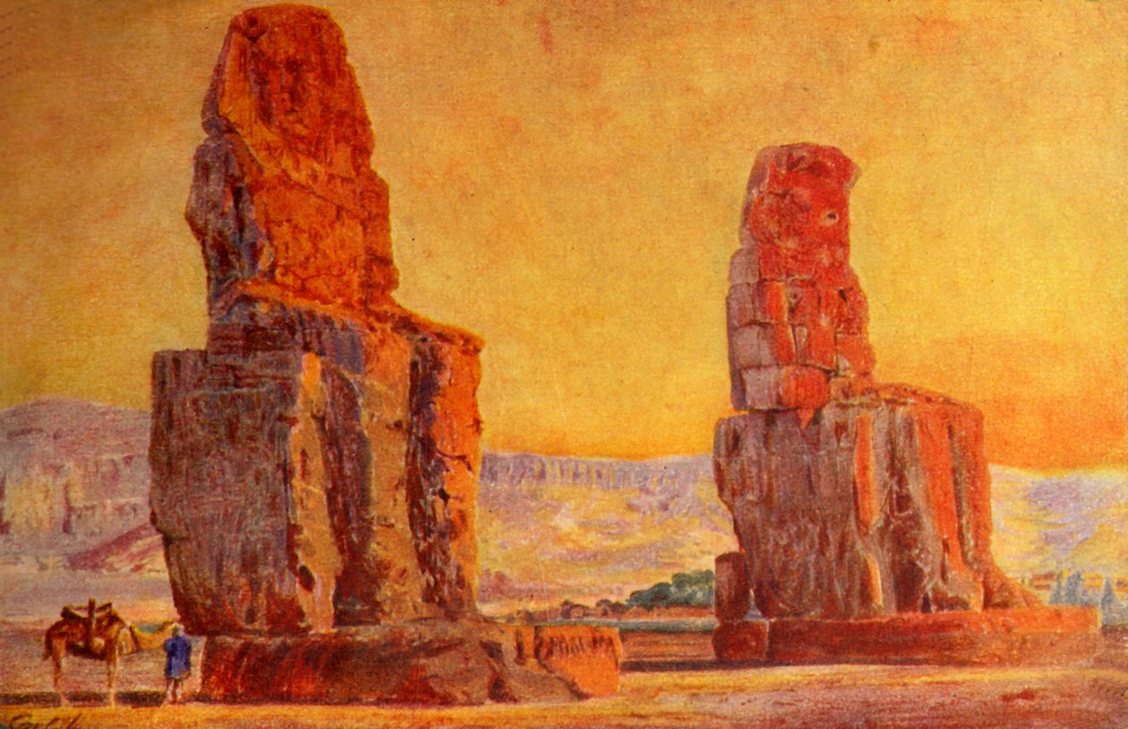 Kolossen von Theben von Unbekannt