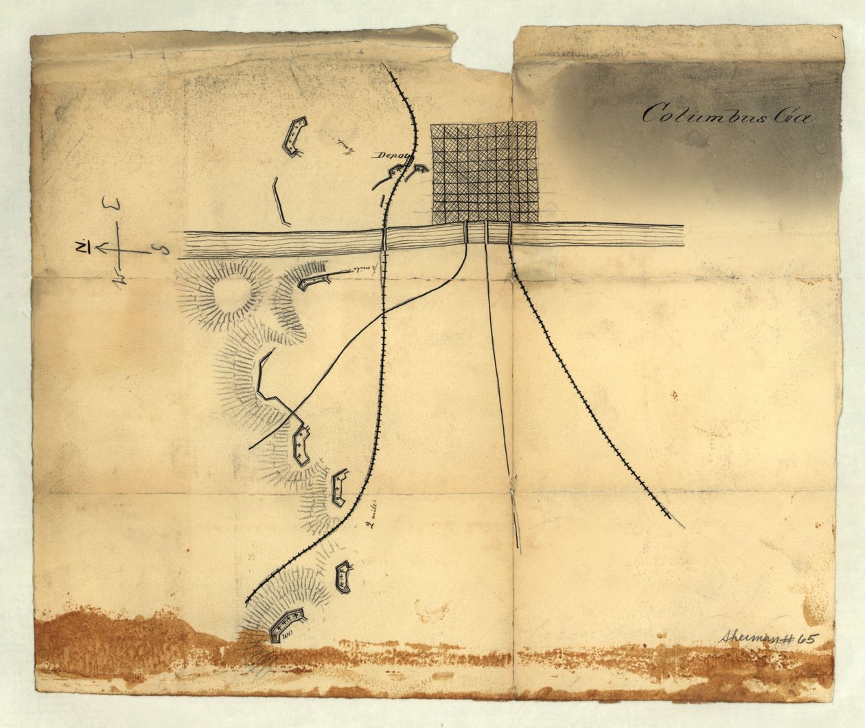 Columbus, Ga. von Unbekannt