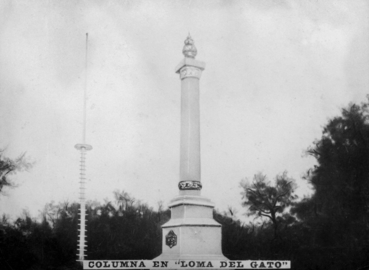 Säule bei Loma del Gato, 1896, 1920er Jahre von Unbekannt