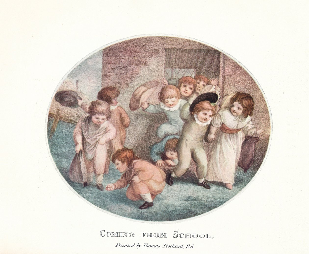 Nach der Schule, 1906 von Unbekannt