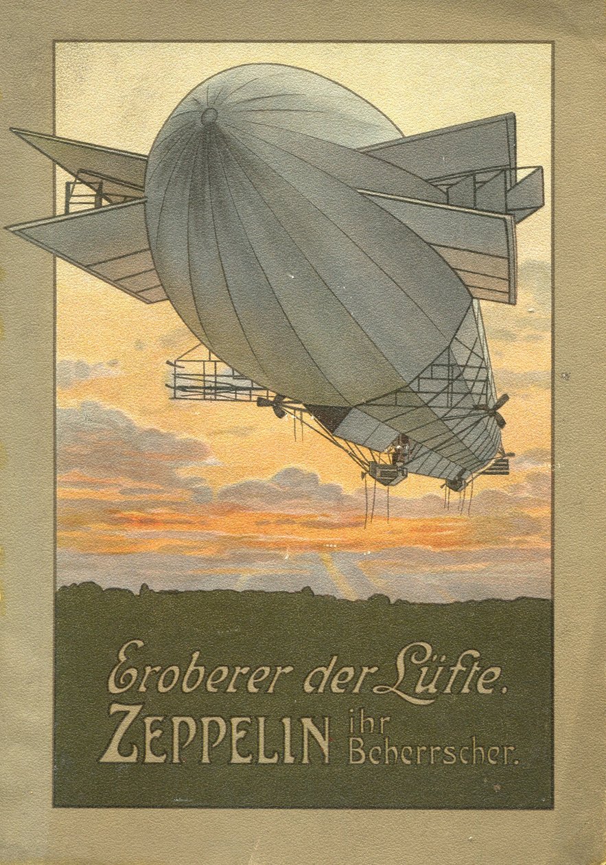Eroberer der Lüfte. Zeppelin, 1916 von Unbekannt