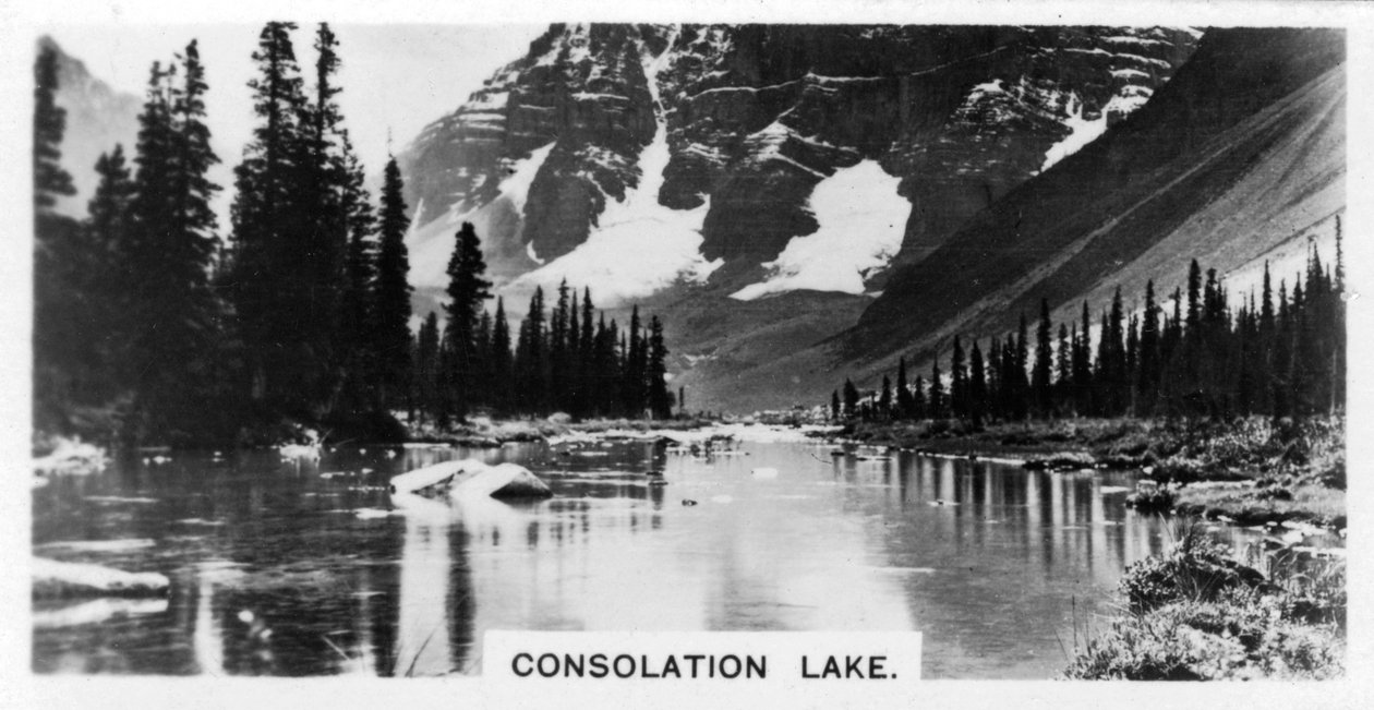 Consolation Lake, Alberta, Kanada, ca. 1920er von Unbekannt