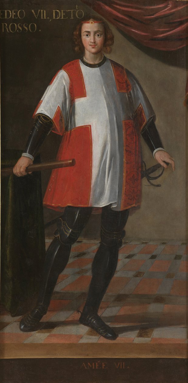 Graf Amadeus VII. von Savoyen 1360-1391 von Unbekannt