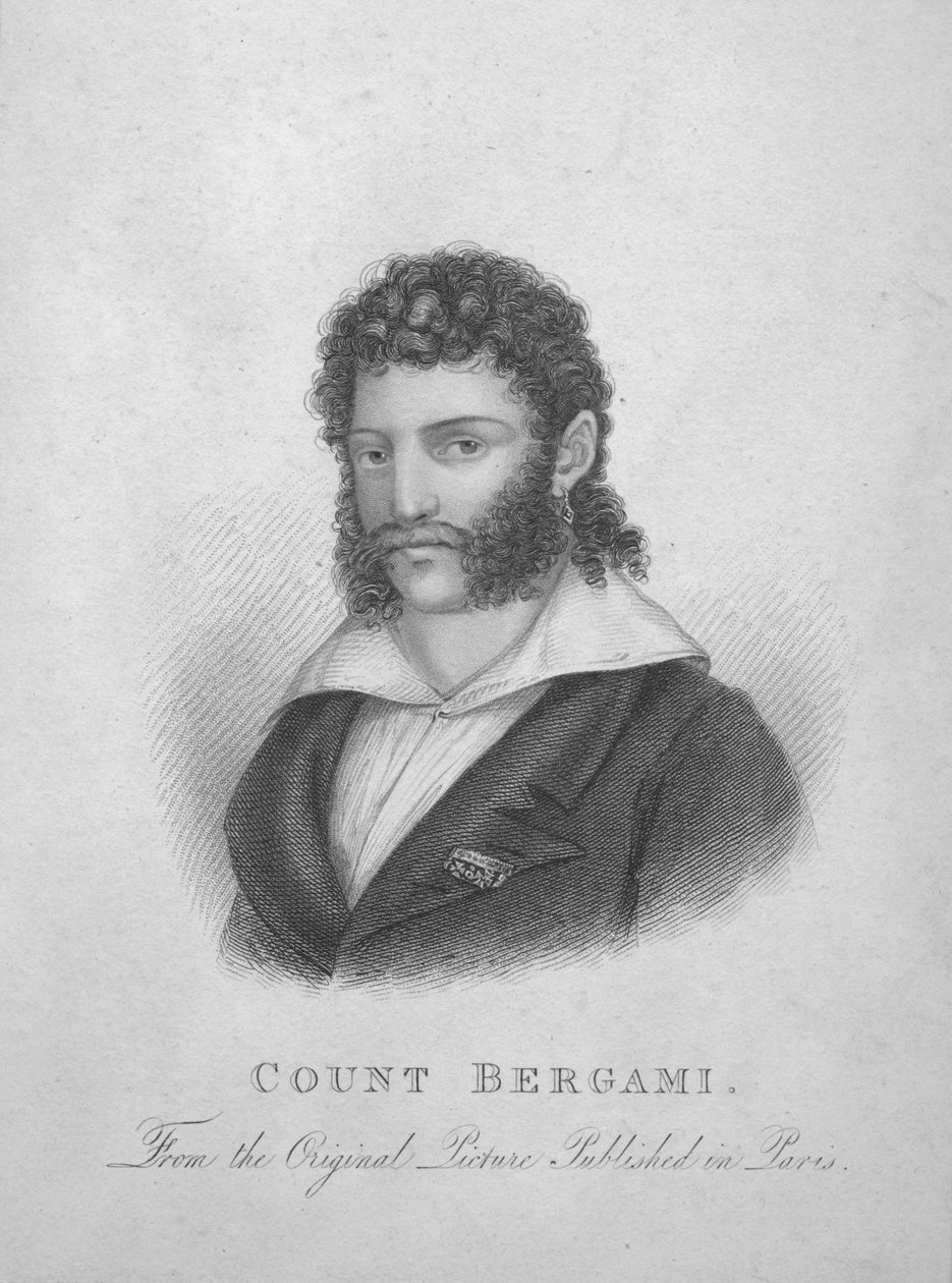 Graf Bergami, ca. 1820 von Unbekannt