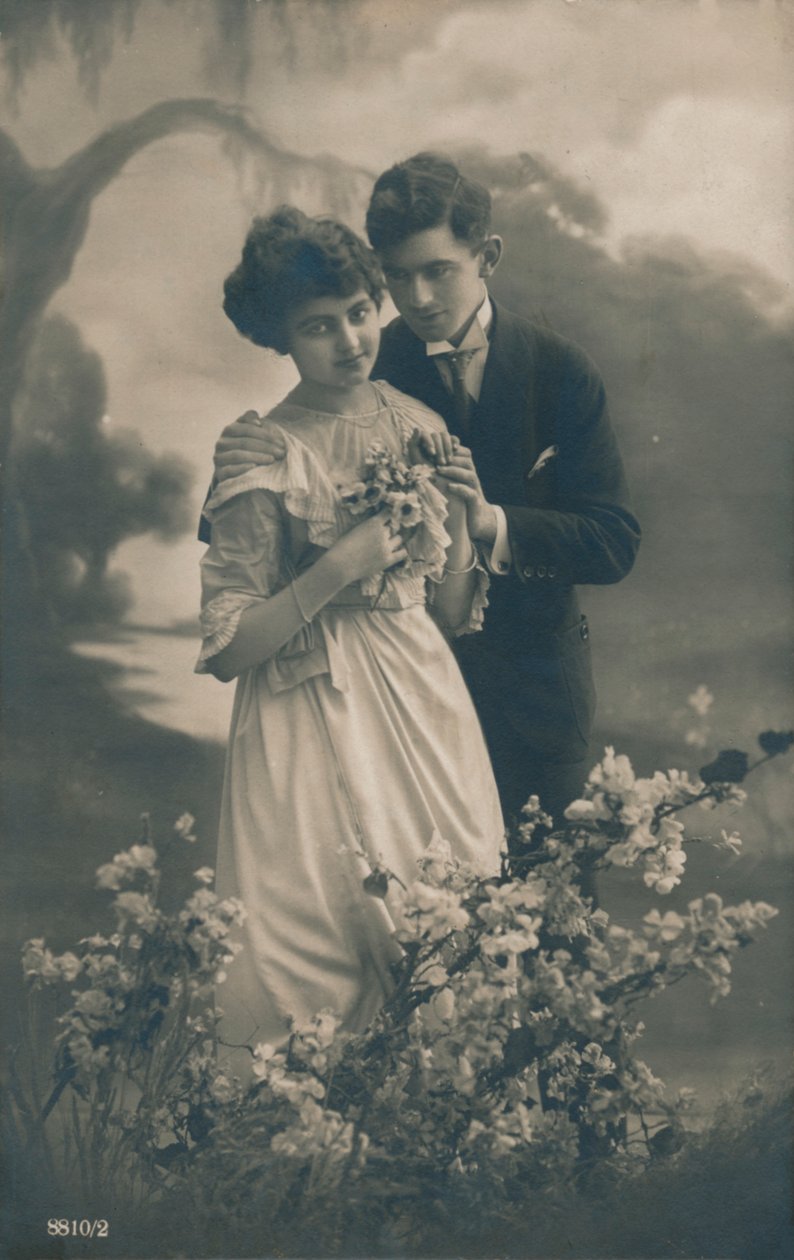Paar, ca. 1910 von Unbekannt