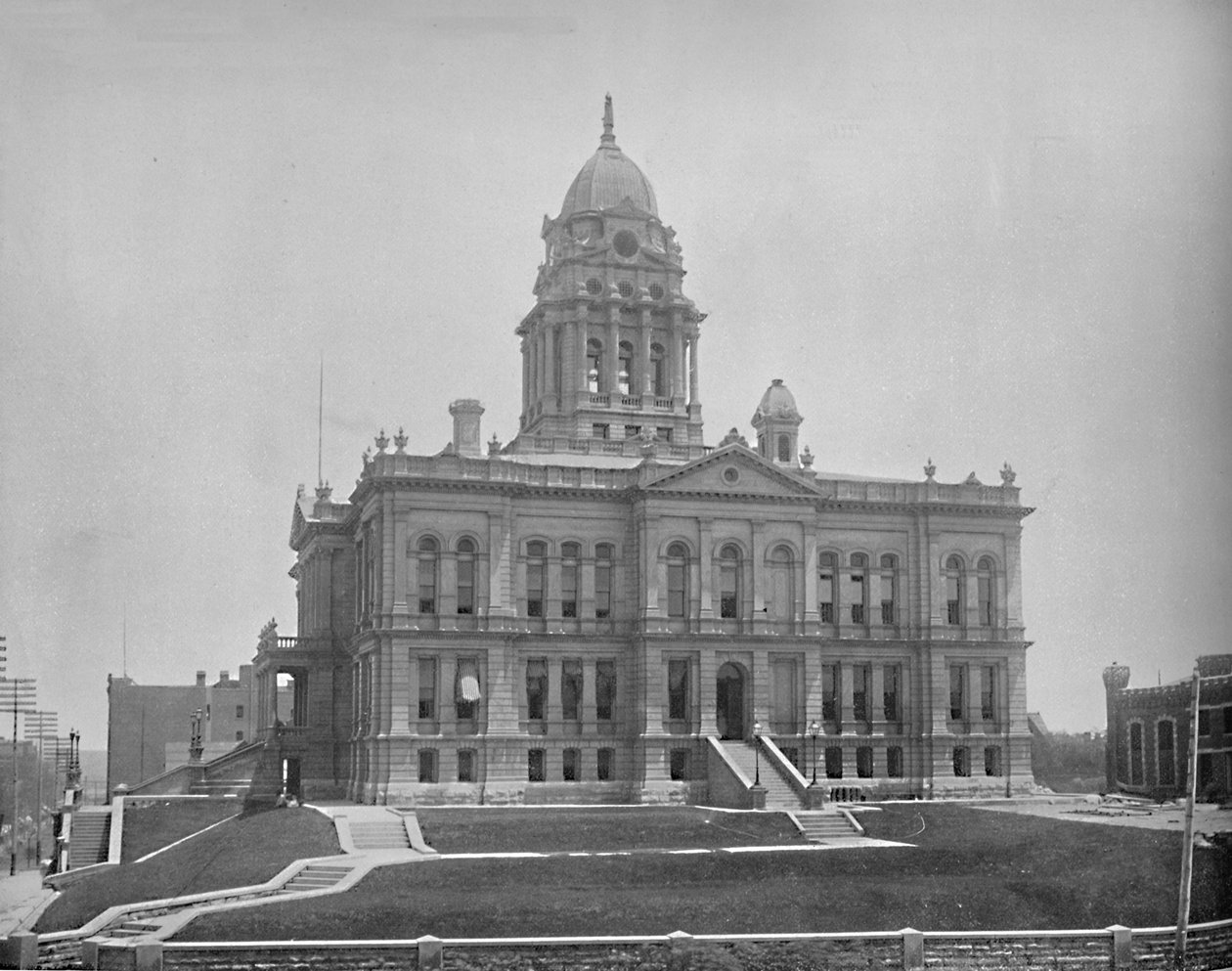 Gerichtshaus, Omaha, Nebraska, um 1897 von Unbekannt
