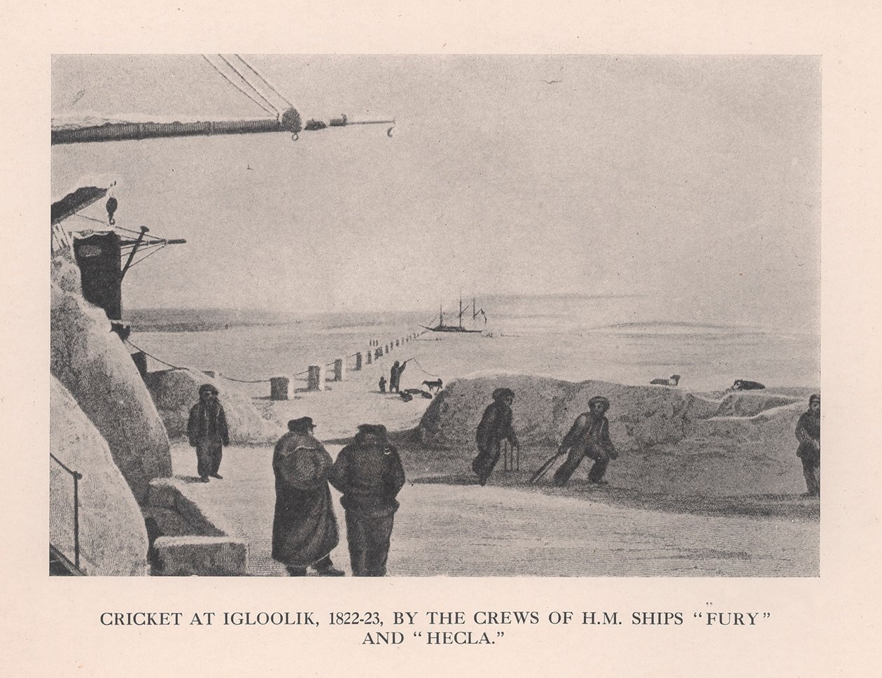 Cricket in Igloolik, 1822-1823, 1912 von Unbekannt