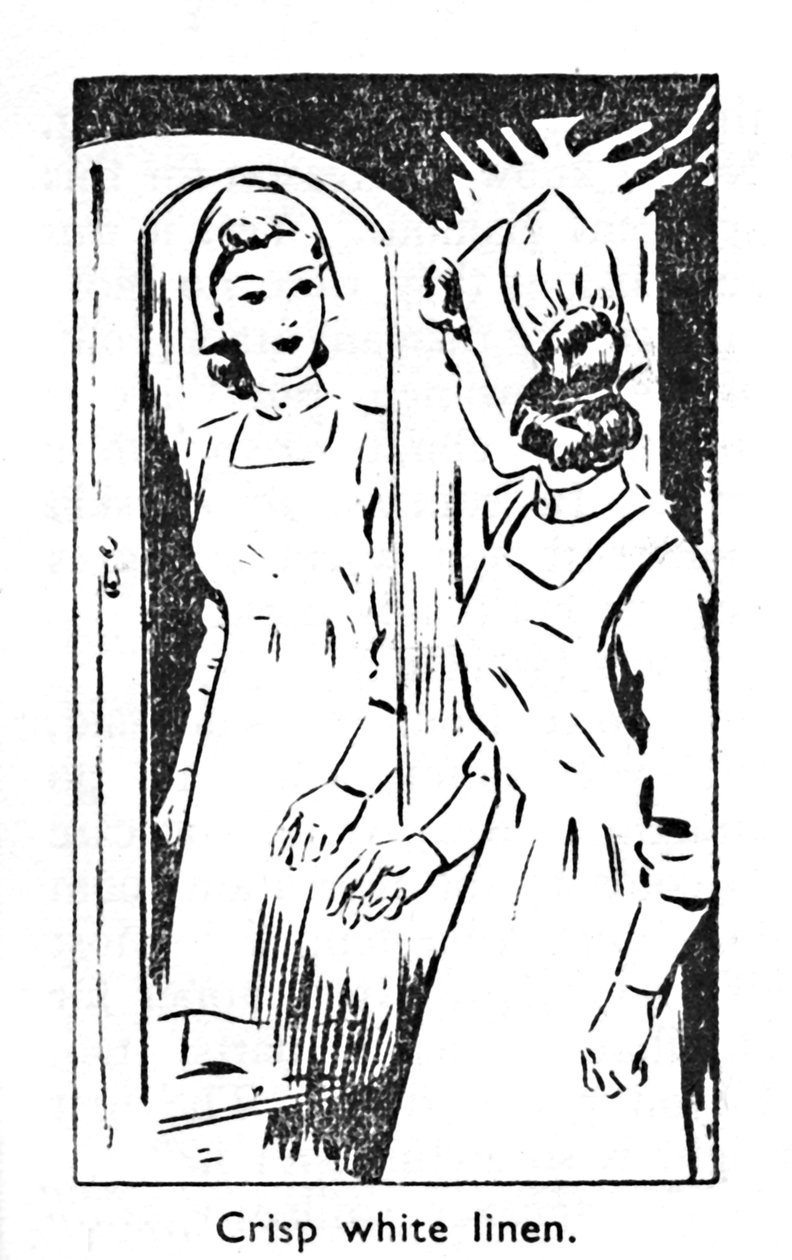 Frisches weißes Leinen, 1940 von Unbekannt