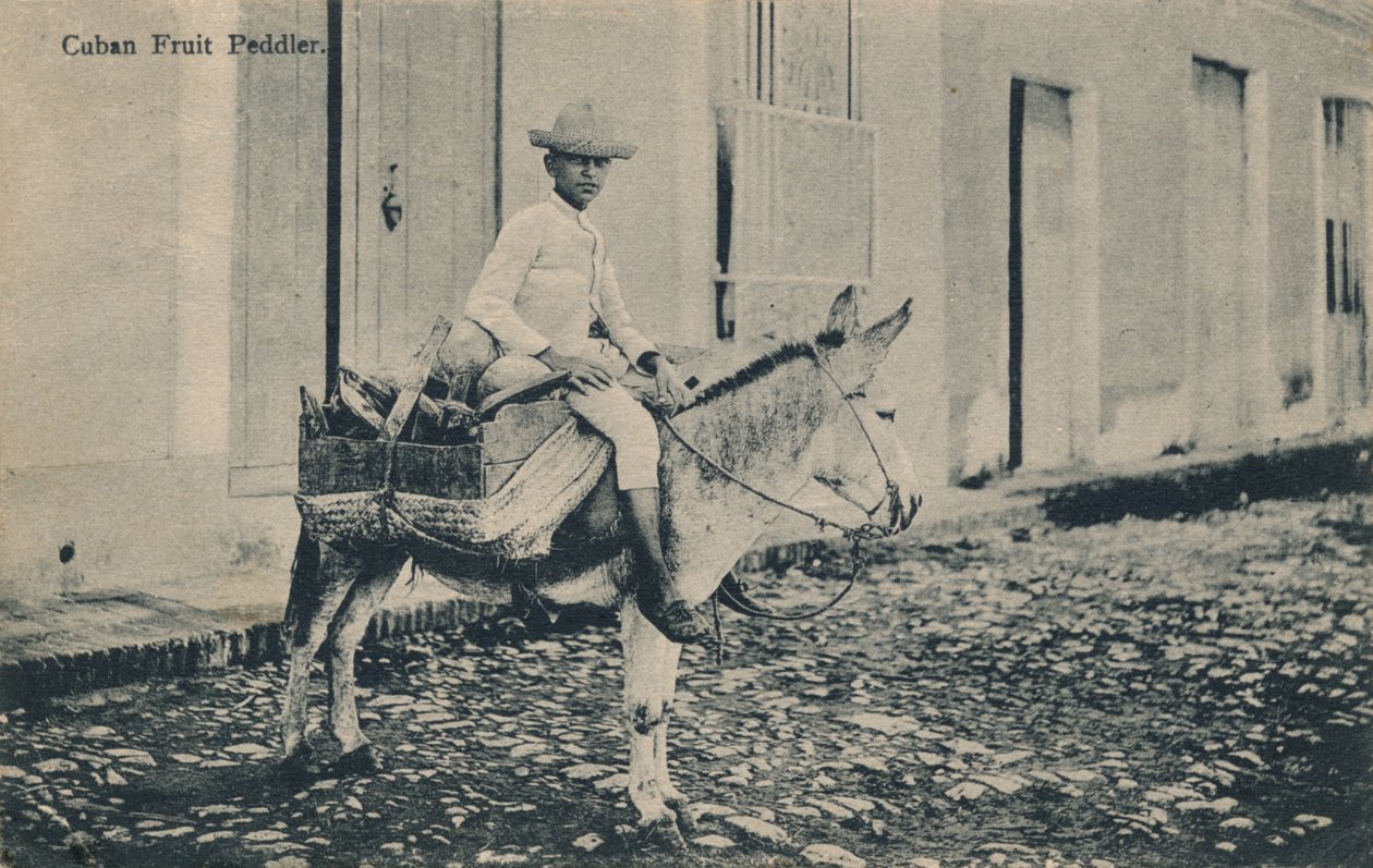 Kubaner Obstverkäufer, ca. 1908 von Unbekannt