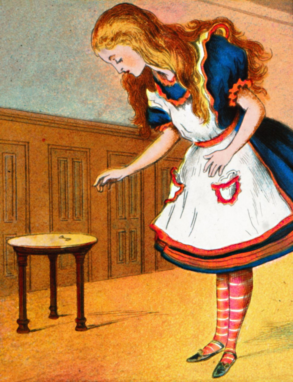 Neugieriger und neugieriger, rief Alice, ca. 1900 von Unbekannt