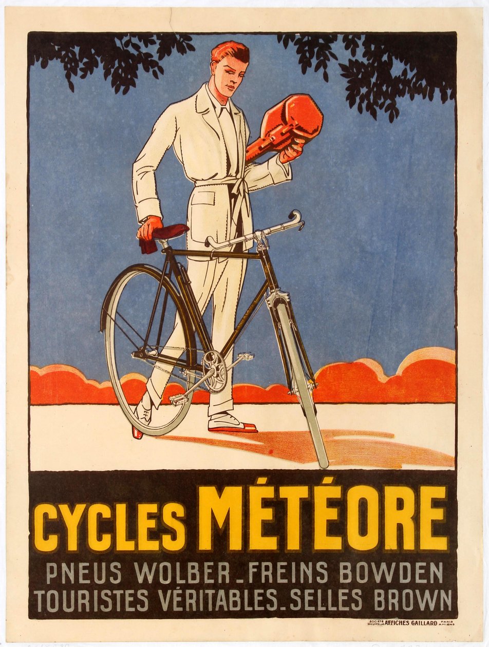 Cycles Météore, 1920er Jahre von Unbekannt