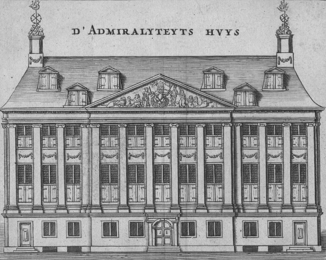 DAdmiralyteyts Huys, spätes 17. - frühes 18. Jahrhundert von Unbekannt