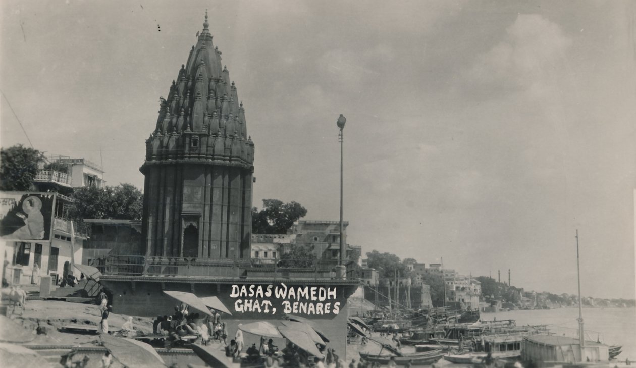 Dasaswamedh Ghat, Benares von Unbekannt