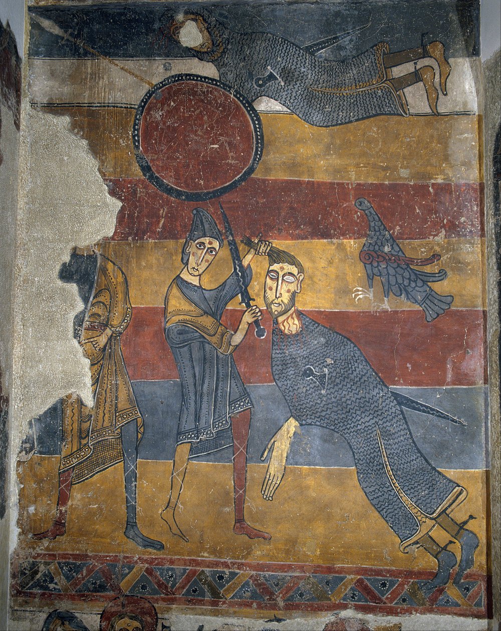 David und Goliath aus Santa Maria de Taüll von Unbekannt