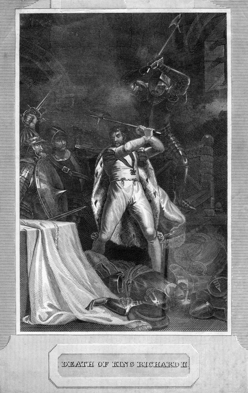Tod von König Richard II. von Unbekannt