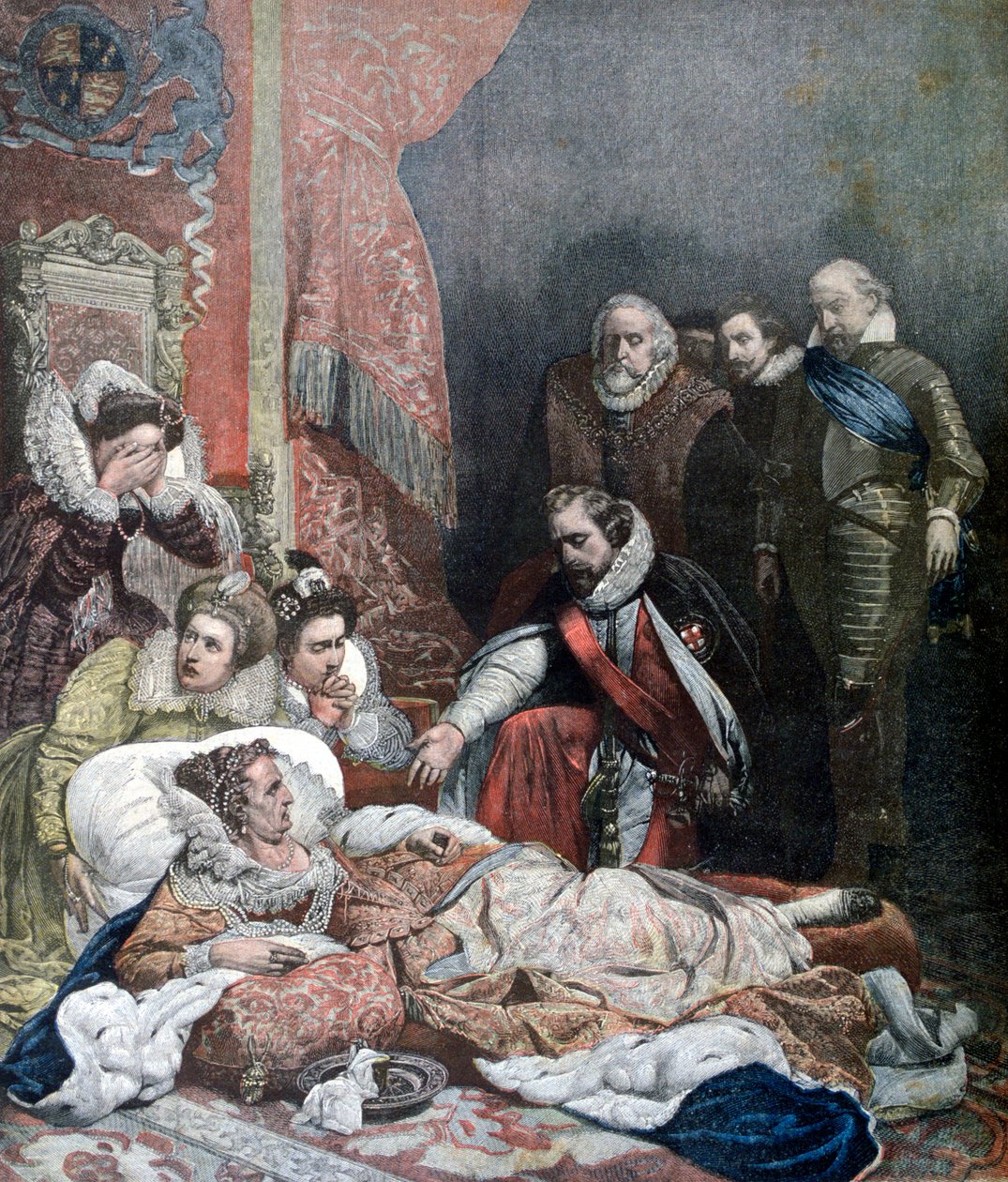 Tod von Königin Elisabeth von Unbekannt