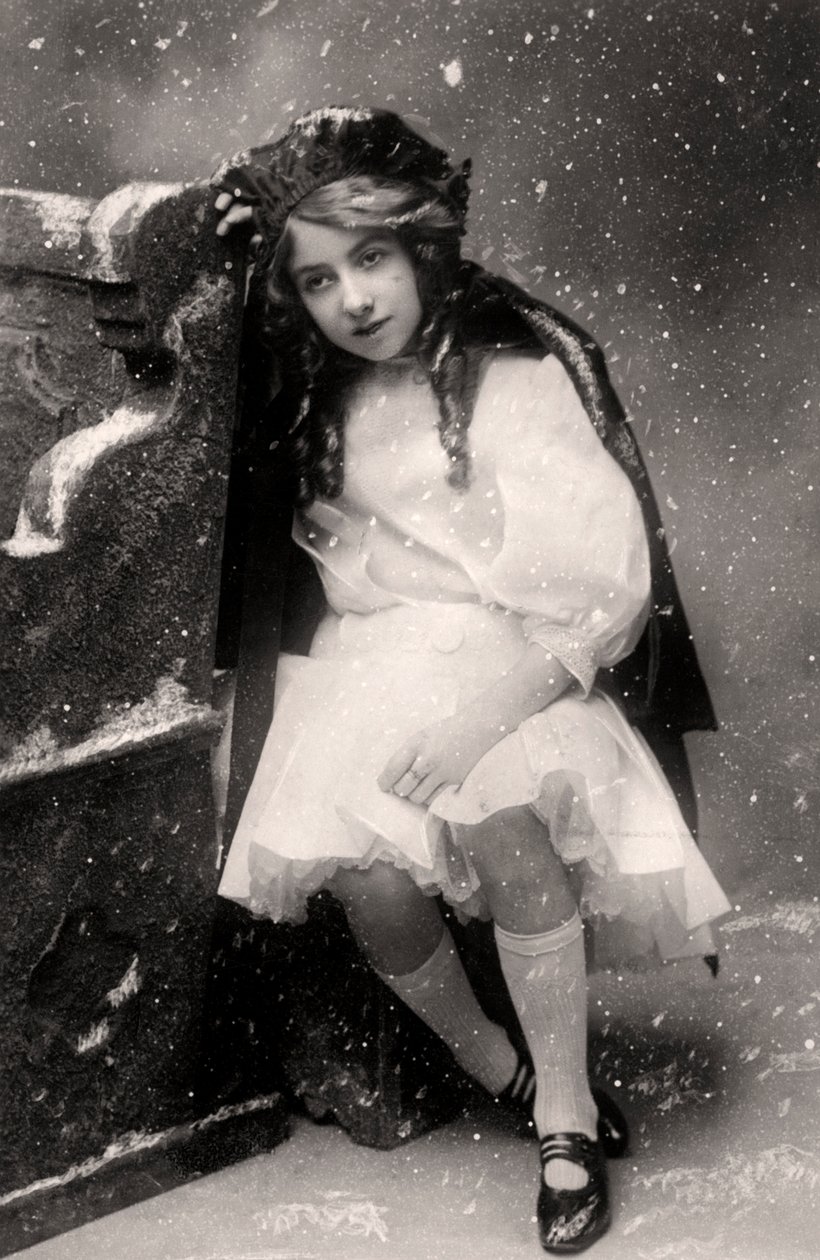 Decima Brooke als Rotkäppchen, 1907 von Unbekannt